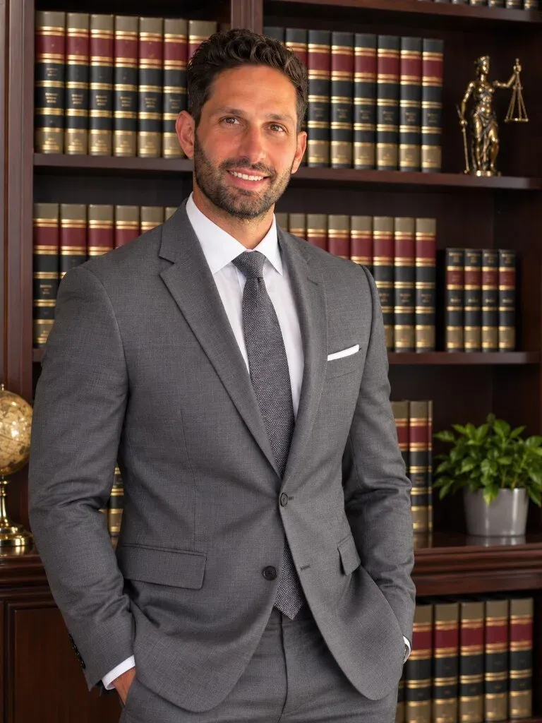 Logan Steele Mussman, Arizona juvenile law and child welfare attorney, in his Phoenix law office